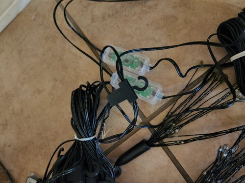 RARE NEW Pottery Barn Starburst Firework String Lights Patriotic Americana - Picture 3 of 9