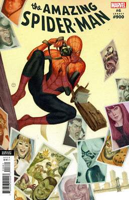 Amazing Spider-Man #6 Incentive Julian Totino Tedesco Variant Cover (#900)