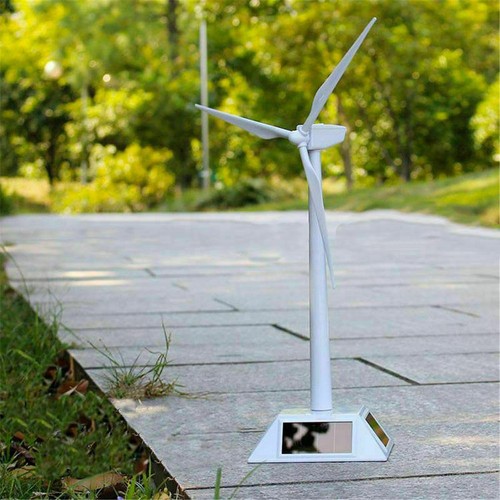 Windmühlen Modell Windkraftanlage Windrad Turbine Solarenergie Weiß Windmills BN - Bild 5 von 11