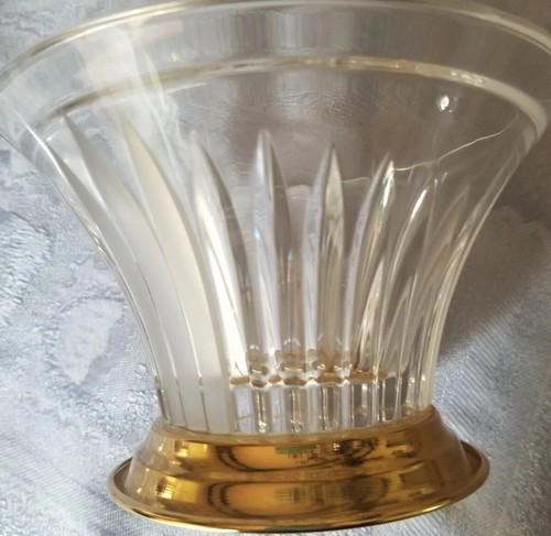 Killarney Irish Crystal With 22 Carat Gold Finishing Candy Dish - Picture 9 of 23