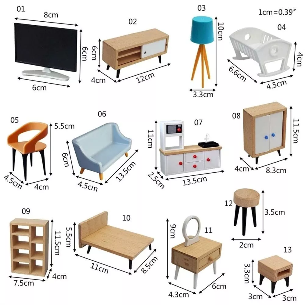 Miniature furniture cheap