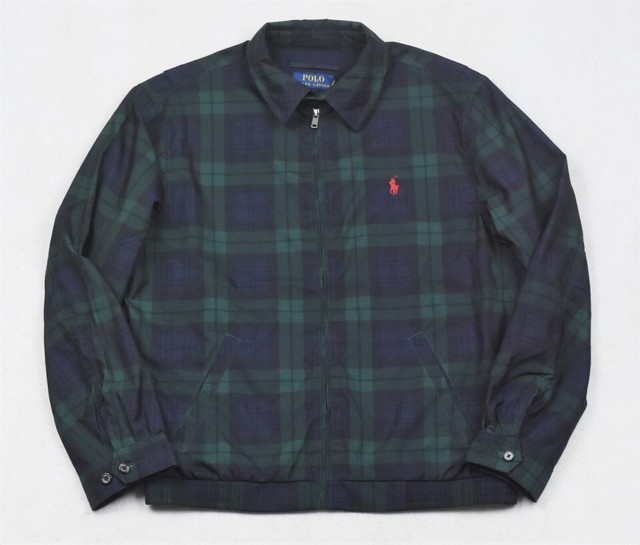 polo plaid jacket