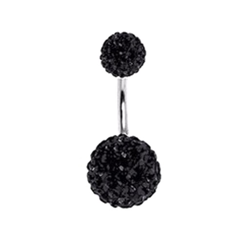 1Pc 14G Stainless Steel Dangle Belly Button Rings for Women CZ Navel Piercing N - Picture 89 of 114