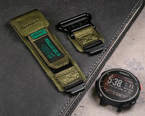 Rugged Watch Bands for Garmin 220/230/235/620/630/735XT/235 Lite Heavy Duty - Picture 24 of 29