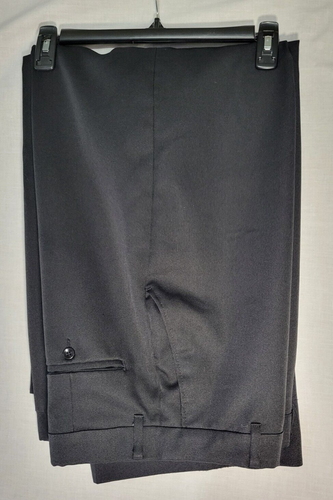 Vintage Comfort Action Slacks-Black-W48 L 27 (ZT) - Picture 5 of 5