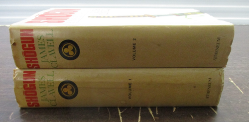 SHOGUN A NOVEL OF JAPAN VOLUMES 1 & 2 BY JAMES CLAVELL 1975 HARDCOVER + DJ BCE - Imagen 3 de 15