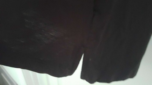 MIAMI MARLINS Womens Top Size Large Black Knit Shirt Stretchy Soft Teal Logo New - Picture 3 of 3