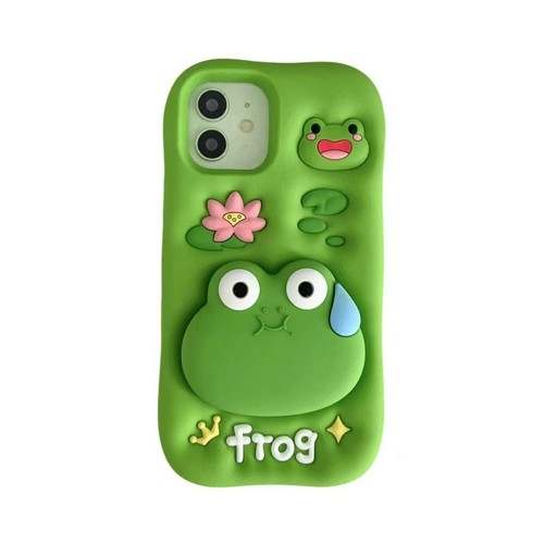 3D Cute Animal Cartoon Silicone Case for iPhone 678-11 12 13 14 15 16 Pro Max 17 - Picture 27 of 72