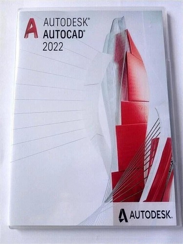 AutoCAD 2022 Full Version DVD (Windows 10/11) + Disc | PC