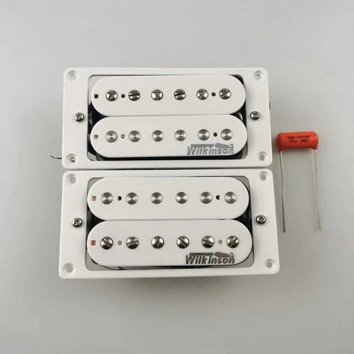 Wilkinson Humbucker Ainico V Pickups with Capacitor for Gibson Epi LP Guitar