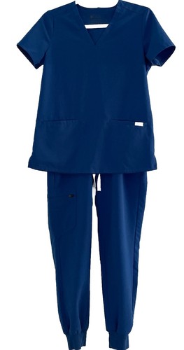 Set scrub Figs donna blu royal XS Casma top e pantaloni jogger XS/P Zamora