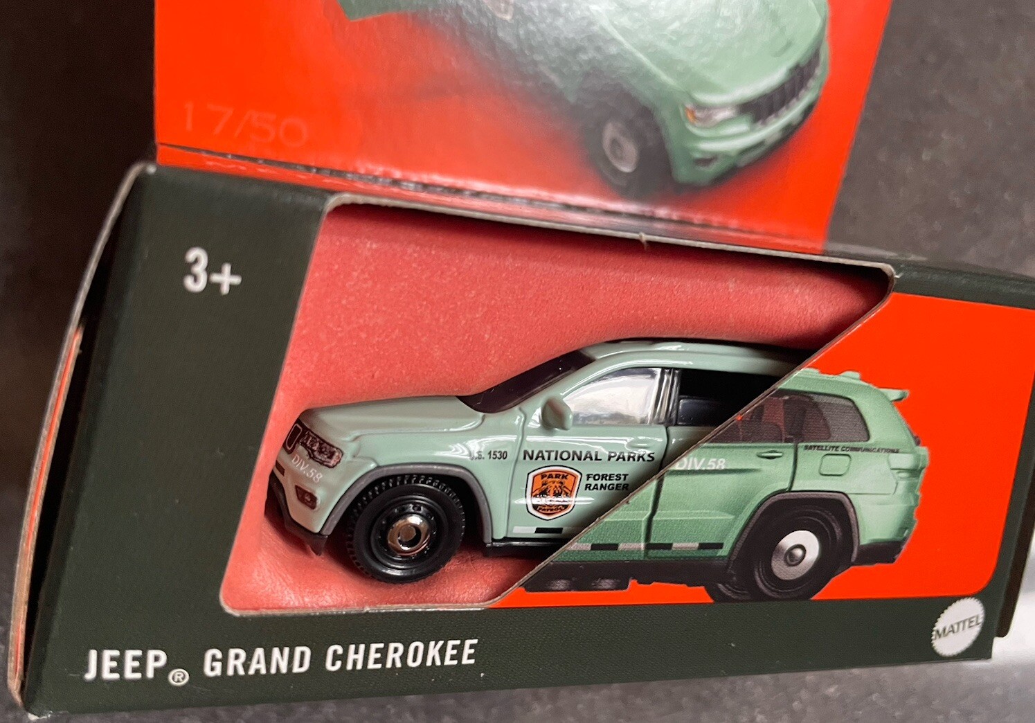 Matchbox Jeep Grand Cherokee Moving Parts 1750 2025 164 Modellauto Spielzeug