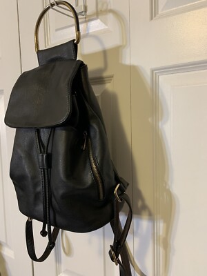 Mellow World Black Backpack Bag Tote Purse | eBay display picture 3