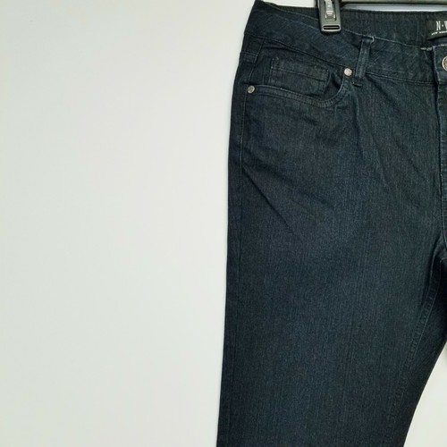 N.W.D New Woman Design 14 Regular Fit Straight Leg Dark Blue Wash Women's Jeans - Picture 7 of 12