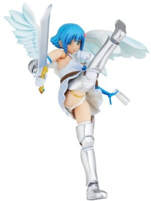 海洋堂　REVOLTECH QUEEN'S BLADE ナナエル　フィギュア リボルテック クイーンズブレイド No.004 光明の天使 ナナエル