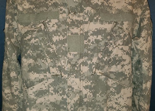 Mens ACU Digital Camouflage Large Regular US Army Combat Uniform Coat - Picture 3 of 12