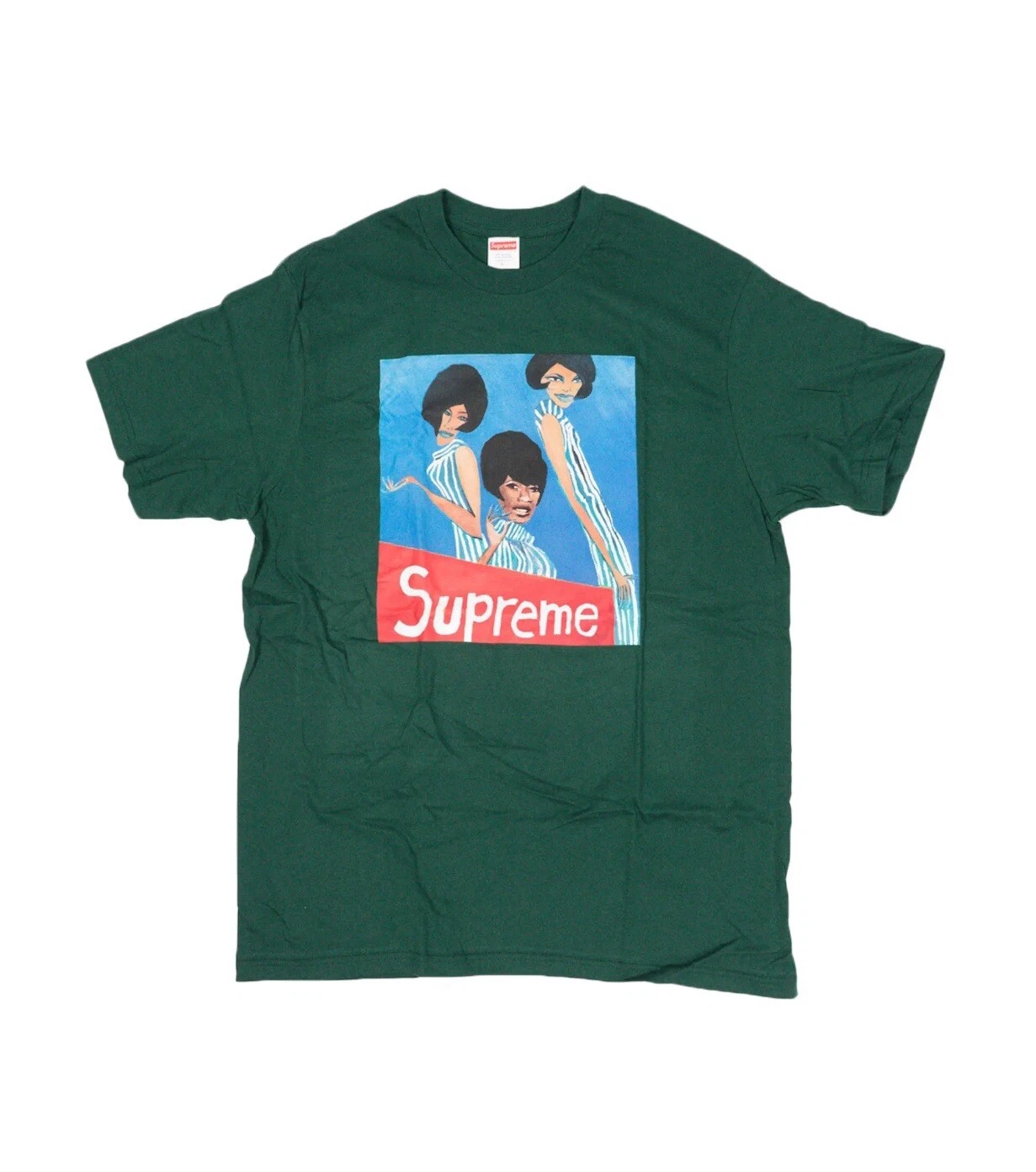 Tee Supreme Group l vert foncé l XLarge l DSWT l 100 % authentique l The Supremes