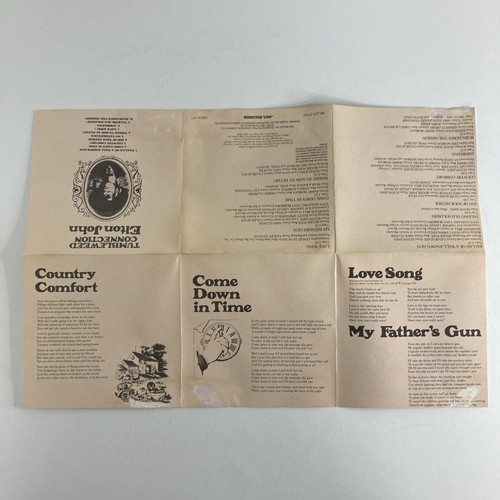 Elton John - Tumbleweed Connection CD EARLY JAPAN PRESS 1985 MCA MCAD-37199 - Foto 8 di 8