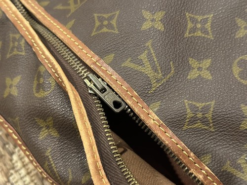 Louis Vuitton borsa vintage per indumenti monogramma tela viaggio valigia lunga 52" - Foto 5 di 17