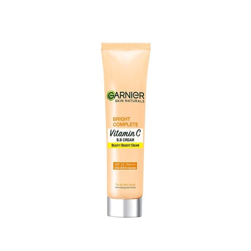 Garnier Skin Naturals, B.B. Crema hidratante brillante completa vitamina C - Imagen 5 de 7