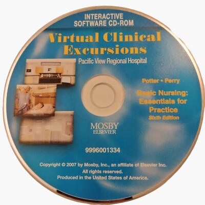 Virtual Clinical Excursions Basic Nursing Essentials CD ROM Sixth Ed