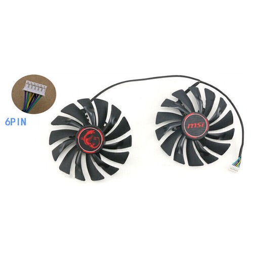 Graphics Card Cooling Fan Cooler Fan for MSI GTX950 960 970 980 980ti GAMING - Picture 10 of 10