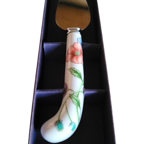 Villeroy & Boch Amapola Pastel Queso Cuchillo Espátula Prill Amapola Alemania - Imagen 4 de 7