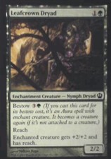 Leafcrown Dryad - Theros: #161, Magic: The Gathering Nm R175