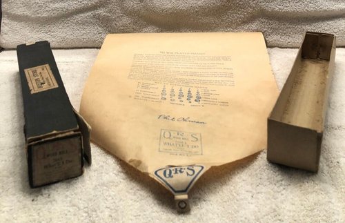 Q.R.S #2643 Piano Player Roll titled "What'll I do" - Picture 2 of 2