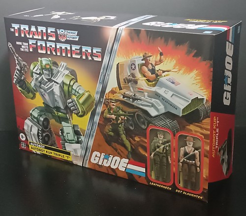 HASBRO 2024 GI JOE x TRANSFORMERS MASH UP KUP TRIPLE T TANK EUROPEAN SEALED - Picture 7 of 13
