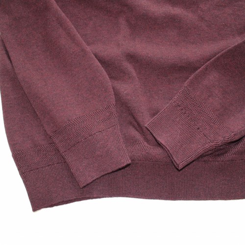 NWT Mens Sweater Size Large 100% Cotton V Neck Wilkens Bros Heritage Collection - Picture 8 of 11