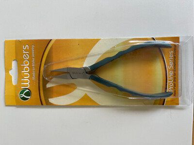 Wubbers ProLine Flat Nose Steel Pliers for Jewelry Beads Metal Arts  Crafts