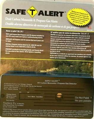 Safe T Alert 35-742-BL RV Carbon Monoxide / Propane Gas ...