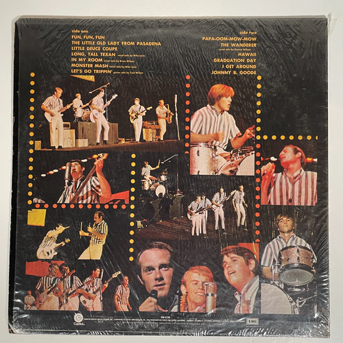 BEACH BOYS Concert Vinyl LP in SHRINK 1976 Reissue EX - Picture 2 of 4