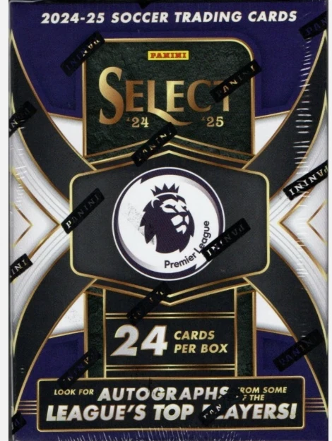 2024-25 Panini SELECT Premier League Soccer Trading Card Blaster Box