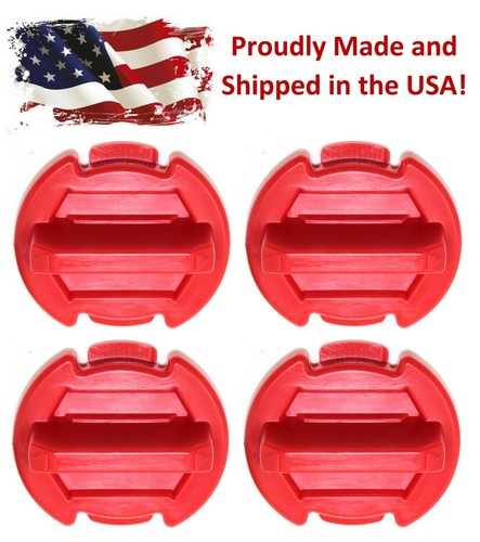 4-PACK Aftermarket Red Floor Drain Plug 5414694 14-17 POLARIS RZR XP 1000 900 - Picture 1 of 9