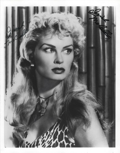 Irish McCalla Autographed Signed 8x10 Photo - Sheena Queen Of The Jungle - w/COA