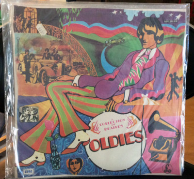 SUPER RARE BEATLES ''A COLLECTION OF BEATLES OLDIES'' URUGUAY EMI STILL SEALED!
