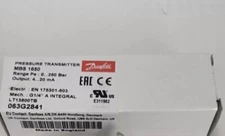 NEW Danfoss MBS1650 Pressure Transmitter 063G2841