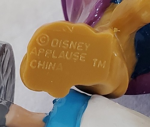 Lotto di (5) Figurine Vintage Applausi Disney La Bella e la Bestia PVC BELLE & BEAST - Foto 8 di 17