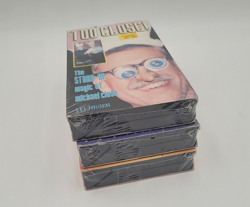 Very Very Close Magical Masterpiece of Michael Close VHS Tapes Volume 2 3 4 New - Picture 4 of 6