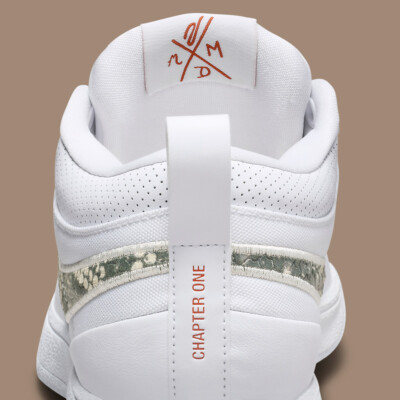 Nike Book 1 Chapter One Rattlesnake White Python Men\'s Size 8 FJ4249-101 Booker Nike Book 1 Rattlesnake White Snakeskin FJ4249-101 Men main image 3