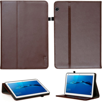 Premium genuine leather cover Huawei MediaPad M3 Lite tablet protective cover case bag