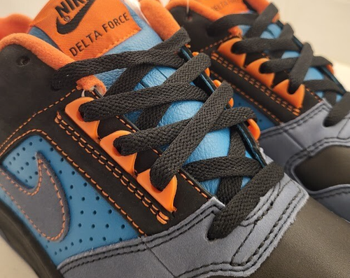 2004 Nike SB Delta Force Low ME Aegean Blue Thunder Stowm SAMPLE Mens US size 9 - Picture 8 of 12