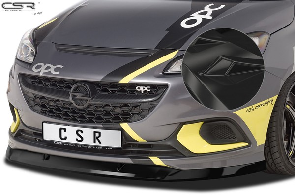 Csr Cup-Spoilerlippe Abs Glossy Mit Abe FüR Opel Corsa E Opc-image