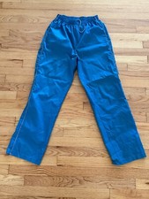 Adidas Vintage Blue Track Pants, worn size label see measurements