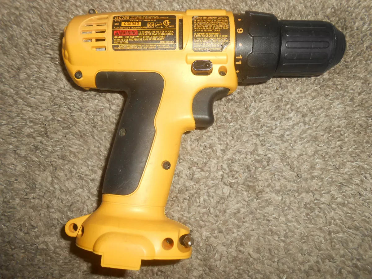Dewalt online dc750 drill