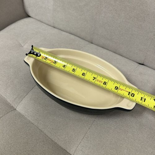Le Creuset Ovale Backform Gefrierschrank Backofengeeignet Blau 06.29 - Bild 5 von 8