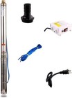 Submersible Pump 3" OD 220V/60Hz Stainless Steel Deep Well Pump with Control Box