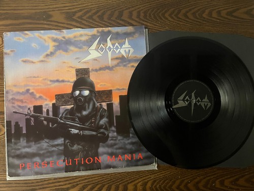 Sodom Persecution Mania 1987 Record Steamhammer Vinyl German Thrash Metal
